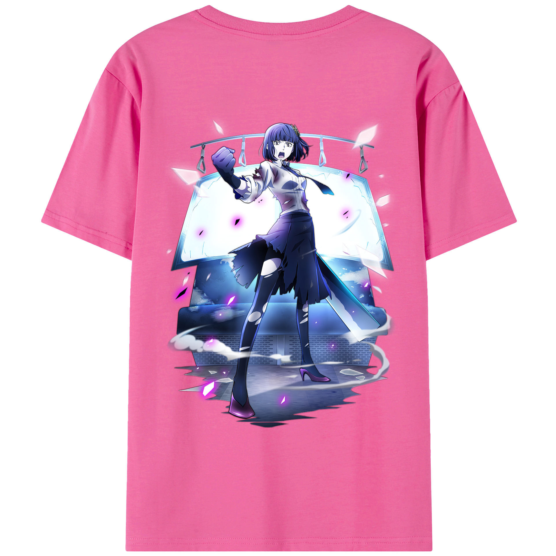 （画像用） 文豪ストレイドッグス Bungo Stray Dogs レディース半袖Tシャツ(バックプリント)